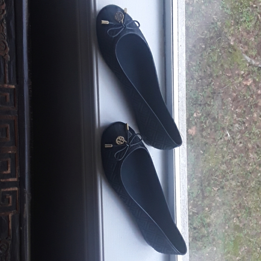 Tory Burch plastic jelly shoes